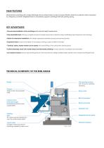 Horizontal axis peeler centrifuges type EHBL -2