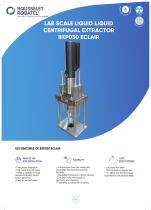 Lab scale liquid-liquid centrifugal extractor BXP030 eclair-1