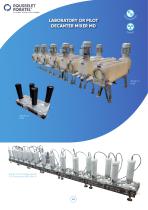 LABORATORY OR PILOT DECANTER MIXER MD-1