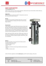 CSN® FLOW HEATERS TYPE SERIES 97 D/… - 1