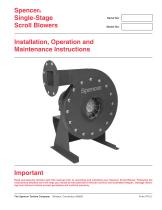 FF single stage scroll blower - 1