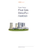 Power Plants Flue Gas  Desulfu– rization-1