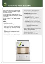 Metal Fume Hood - Value line-1