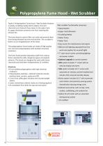 Polypropylene Fume Hood - Wet Scrubber-1