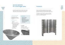 Wedge wire screens for the starch industry - 6