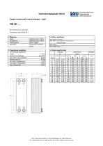 Technical datasheet VM 15-3