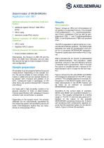 Determination of Mineral Oil Contamination in Foodstuff, Cosmetics and Packaging Materials with the CHRONECT Workstation MOSH/MOAH-3
