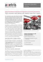 High-precision leak testing with Axetris mass flow meters - 1