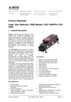 Laser Gas Detection OEM Module LGD F200P2-H HCl CEM - 1