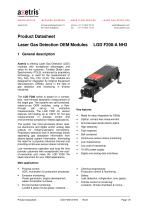 Laser Gas Detection OEM Modules LGD F200-A NH3 - 1