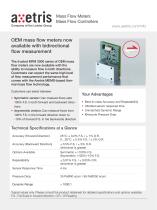 OEM mass flow meters now available with bidirectional flow measurement - 1