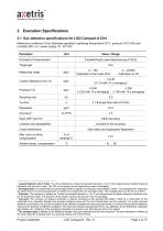 Product Datasheet OEM Gas Sensing Module LGD Compact-A Series - 2