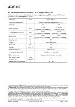 Product Datasheet OEM Gas Sensing Module LGD Compact-A Series - 4