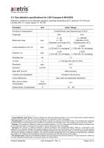 Product Datasheet OEM Gas Sensing Module LGD Compact-A Series - 5