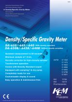 Density/Specific Gravity Meter - 1