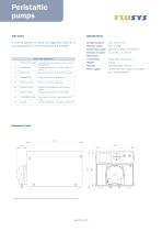 FLUSYS Catalog Peristaltic Pumps - 3