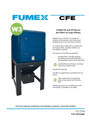 FUMEX CFE and CFE W3