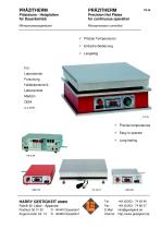 Precision Hot Plates  for continuous operation - 1