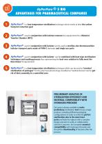 De Lama - DLVHP/ST with HyPerPure® Low temperature Sterilization technology with Hydrogen Peroxide under deep vacuum and zero air with HyPerPure Low Temperature sterilization technology - 5