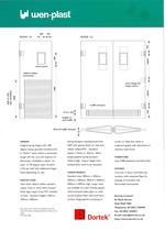 K Type Double Action Door - 4