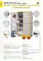 EN 14470-1 & EN 14470-2 SAFETY CABINETS FOR FLAMMABLES AND EXPLOSIVE PRODUCTS, AND GAS CYLINDERS - 12