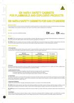 EN 14470-1 & EN 14470-2 SAFETY CABINETS FOR FLAMMABLES AND EXPLOSIVE PRODUCTS, AND GAS CYLINDERS - 2