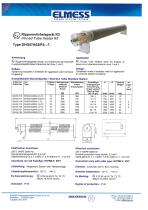 Ex-Finned tube heater, stainless steel R3 - 1