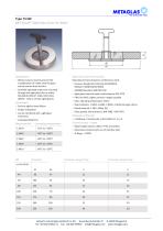 METAGLAS®73型。西南SIGHT GLASS DISCS FOR WIPER