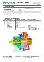 SPECIFICATION SHEET PUMP MODEL AF O - 2