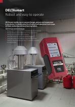 DELTAsmart Handheld unit for modern flue gas analysis. - 2