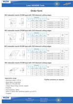 current offers - laser processed PCD and CVD DIAMOND tools - 5