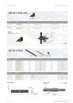 Rack & pinion units - SZG 35 - 2