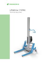 Technical Data Lift&Drive 175PRX-1