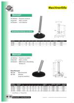 machine footing, base plate polyamide-1