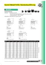 rubber element A - E standard - 1