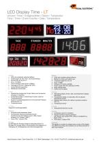 DISPLAY TIME/DATE/TIMER - 1