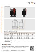 1-phase Power Transformers Product Sheet - 2