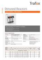 Detuned reactors, 400V, 3INPP14 - 1