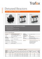 Detuned reactors, 415V, 3INPP - 1