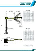 DIMENSIONI MP004 CW,CCW ize “3” 1000Nm - FLOOR PNEUMATIC ARTICULATED ARMS - 2