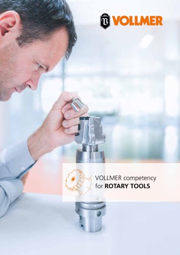 VOLLMER competency for PCD ROTARY TOOLS