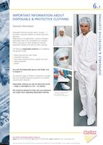 Disposable and protective clothing-1