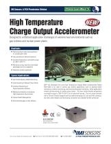 High Temperature  Charge Output Accelerometer - 1