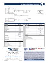 High Temperature  Charge Output Accelerometer - 2