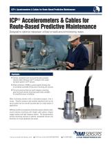 ICP® Accelerometers & Cables for Route-Based Predictive Maintenance - 1