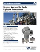 Sensors Approved for Use in Explosive Environments - 1