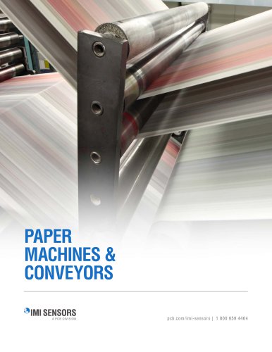 VIBRATION  MONITORING ON ROTATING MACHINES IN PAPER PRODUCTION