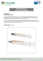 510(k) GLASS SYRINGES - 1