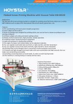 Large Size Flatbed Screen Printing Machine - 1