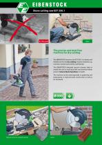 Stone cutting saw EST 350.1 for dry cutting-2